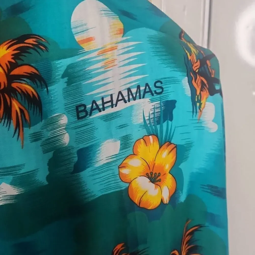 Shoreline Bahamas tropical beach swimsuit wrap